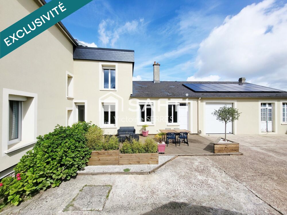 Grande maison 6 chambres en centre ville de Villers Bocage
