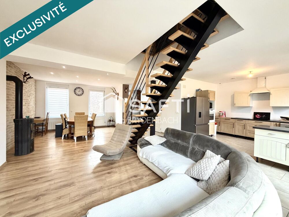 Vente Maison Maison semi-individuelle 150 m2 - 4ch - 2600m2 - Hergnies Hergnies