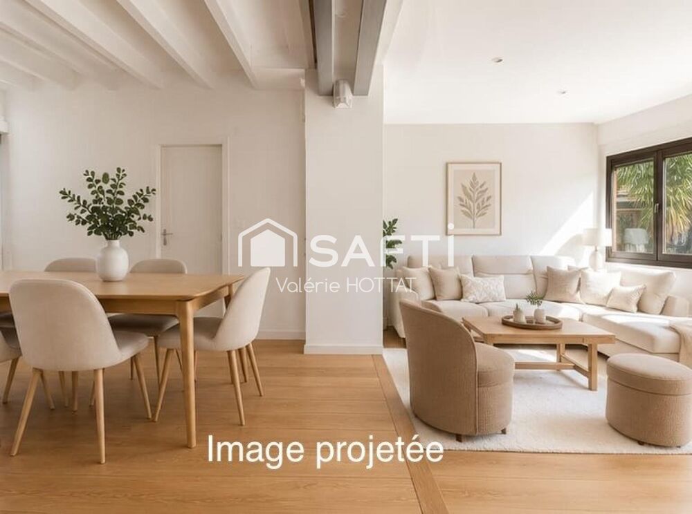Maison 3 chambres avec dépendance et parking fermé