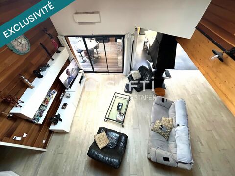  Bâtiment industriel aménagé en partie en loft – 165 m² 