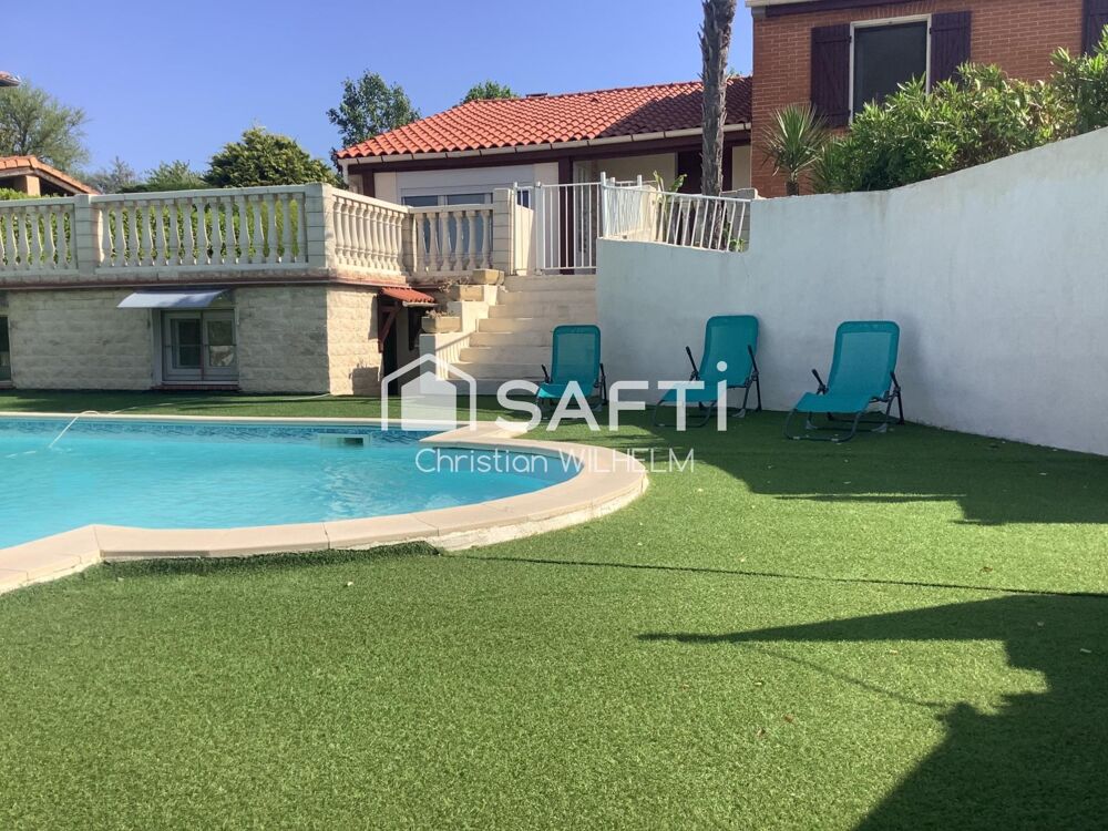 Dremil Lafage maison avec piscine sans vis-à-vis
