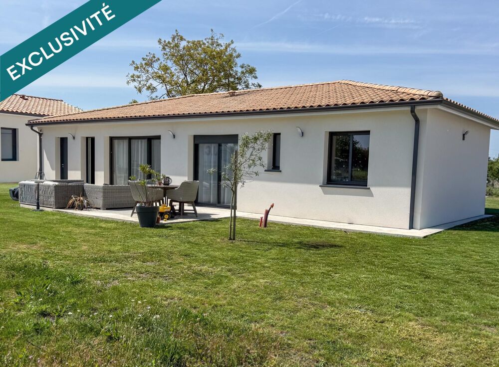 Superbe maison de 112m2 sur un terrain de 600m2.