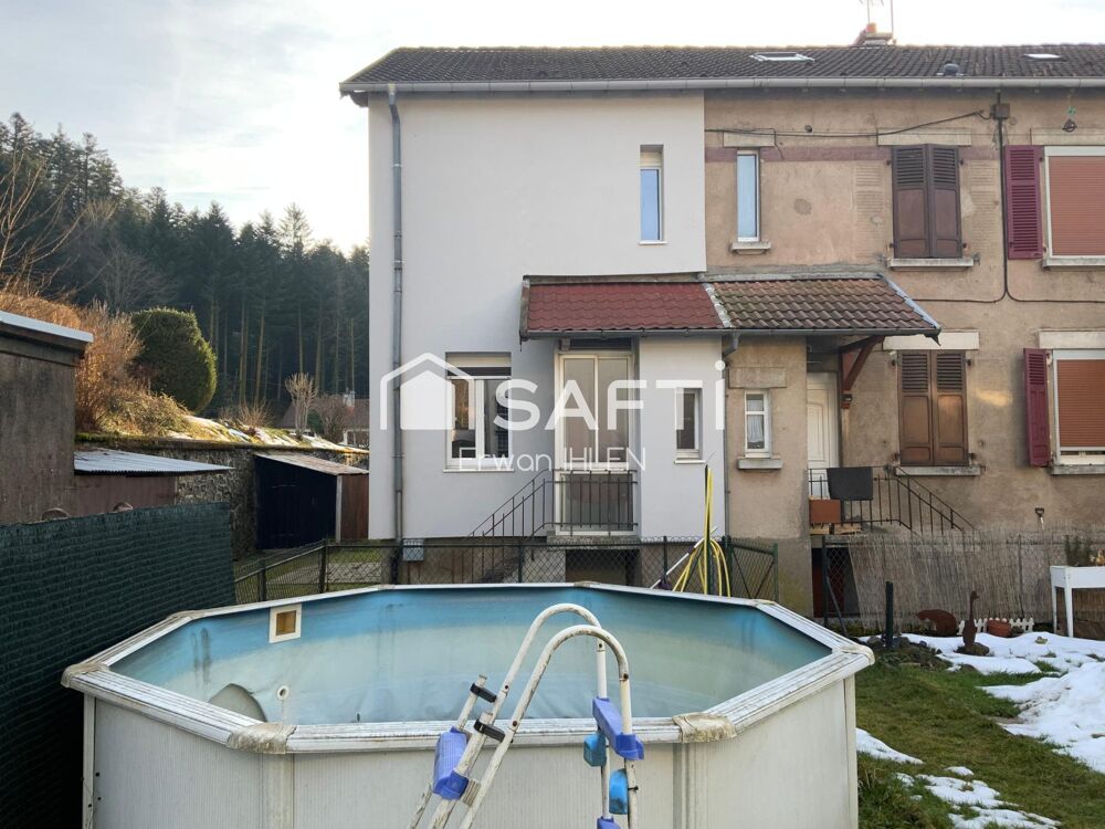 Maison 71 m2, 4 pièces 2 chambres sur 124 M² de terrain.