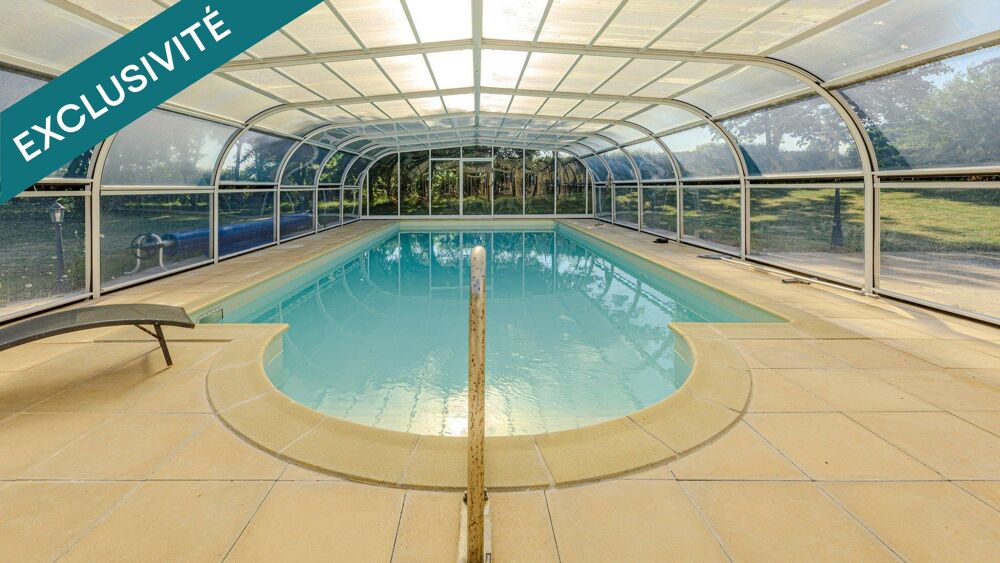 Propriété 7 chambres dans parc arboré et piscine couverte