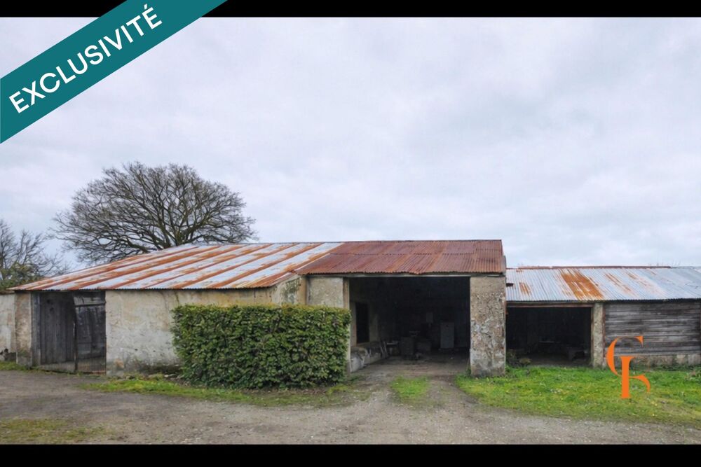 Vente Maison Grande parcelle + bâtisses en pierre + hangars Saint-mars-de-coutais