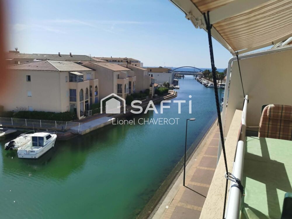 Vente Appartement Dernier étage. 3 chambres. À 150 m de la plage, sans route à traverser. Lumineux et calme. Proche commerces et commodités. Empla Sete