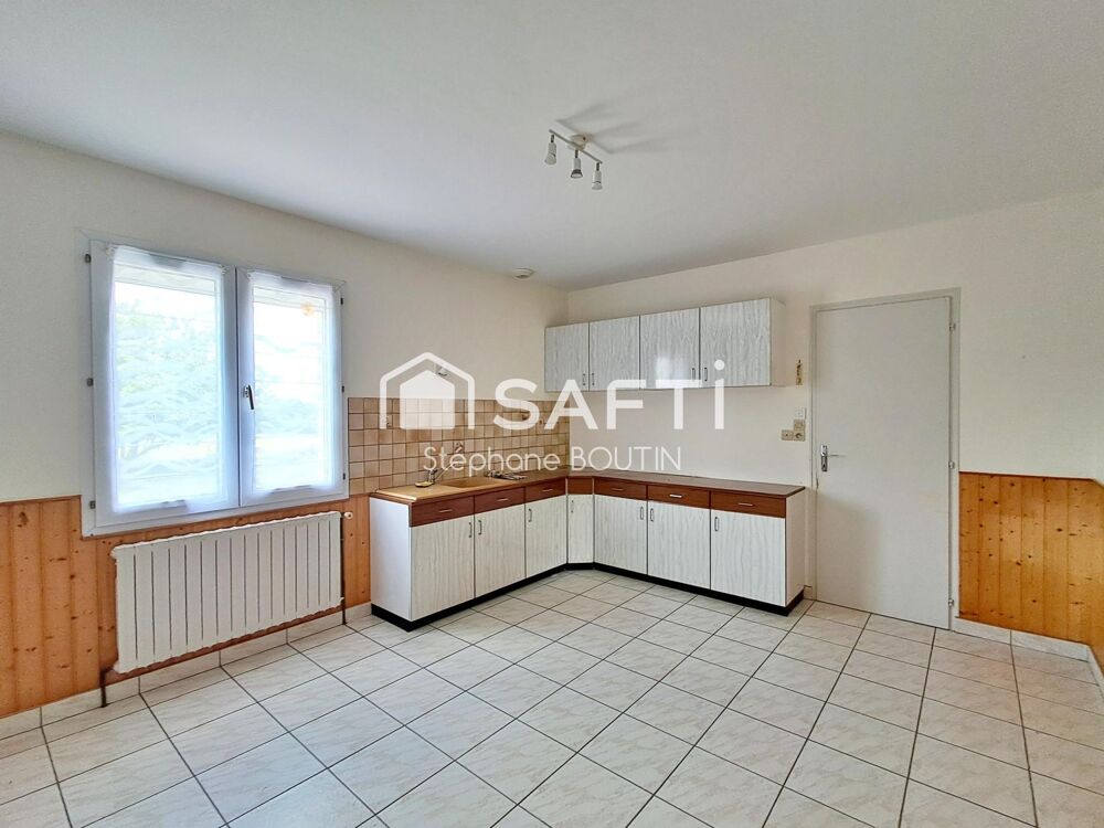 Maison de plain?pied - 2 chambres - terrain 1000m²