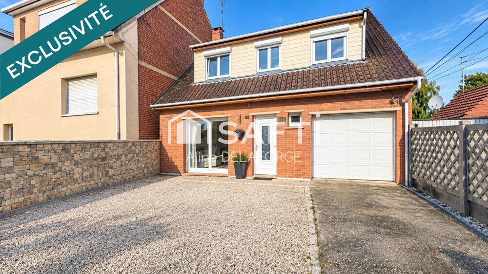Vente Maison À VENDRE À DIVION – MAISON DE VILLE DE 110 m², 4 CHAMBRES, JARDIN, GARAGE ET PISCINE Divion