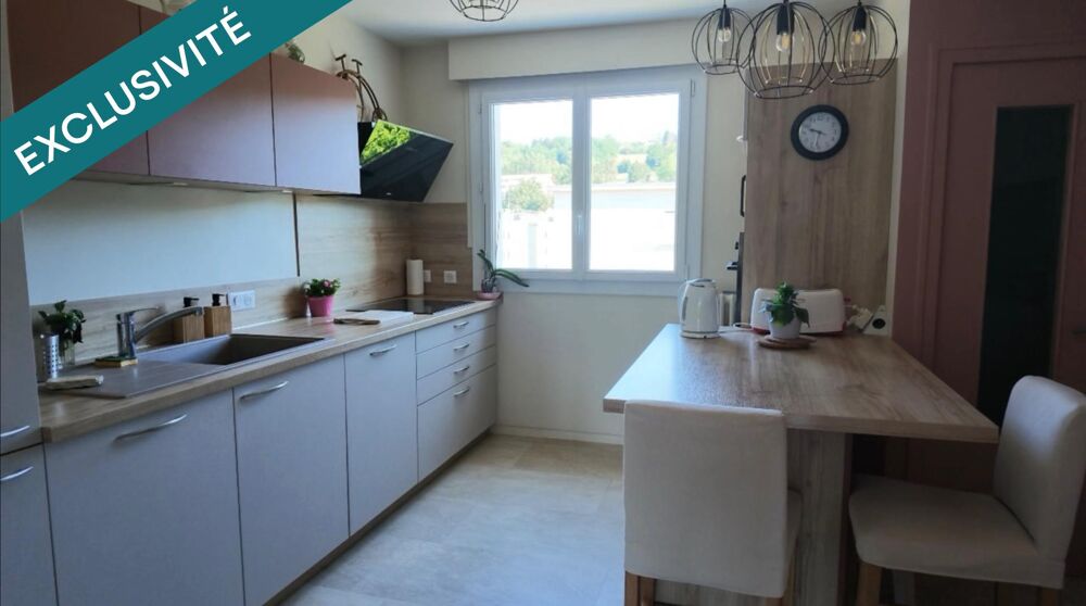 Grand T4 lumineux 96 m² avec balcon et ascenseur