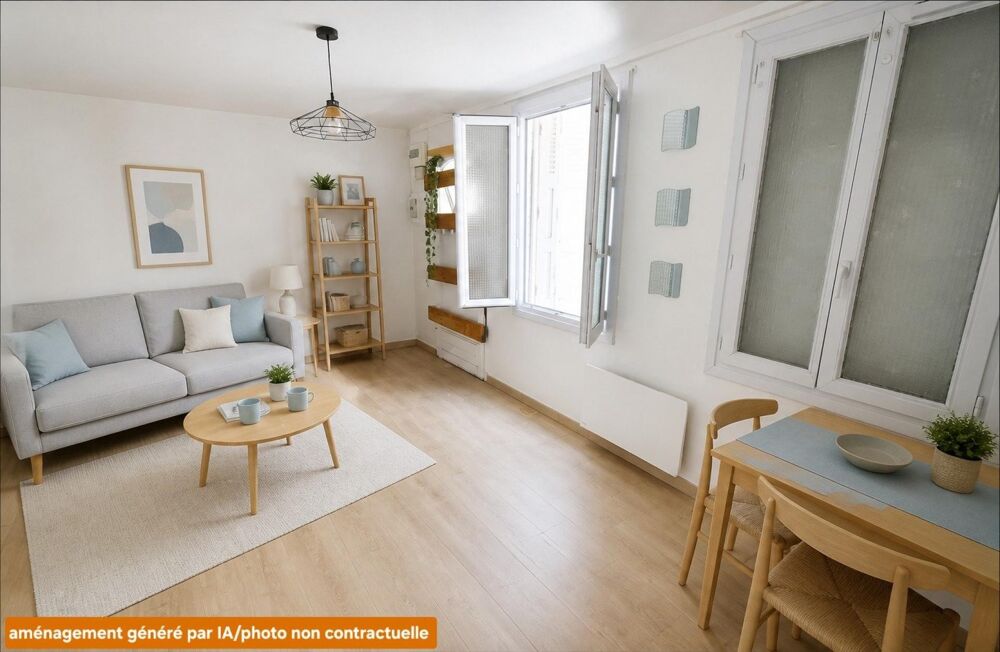 Vente Appartement Studio 24m², cuisine ouverte, proche Université. Le havre