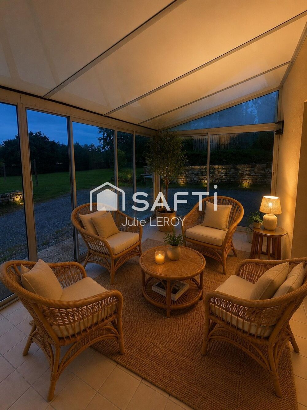 Maison de campagne de 111m², située à Blandouet-Saint-Jean (53270)
