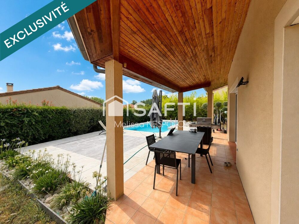 Vente Maison Belle maison familiale de 154 m² avec piscine, 5 chambres et terrain de 825 m² - Lherm Lherm