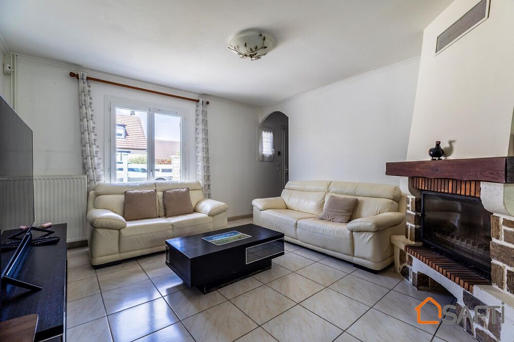Maison familiale vivable de plain-pied avec 5 chambres et garage