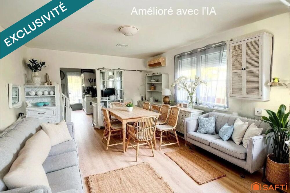 Vente Maison Deux chambres , terrasses, garage et stationnements Valras-plage