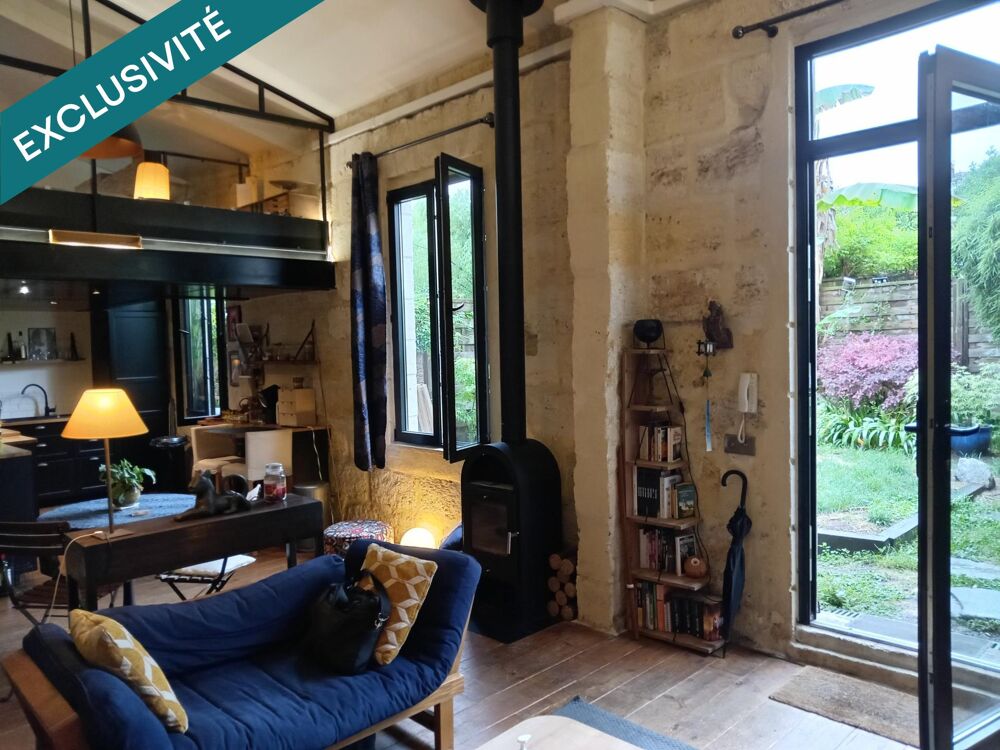 Vente Appartement Quartier Saint Seurin/ Fondaudège T2 cocooning avec Jardin sans vis a vis Bordeaux