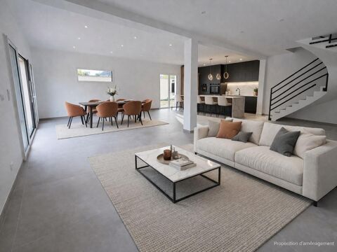   Maison contemporaine 184 m� avec piscine Maison - 6 pi�ce(s) - 184 m�