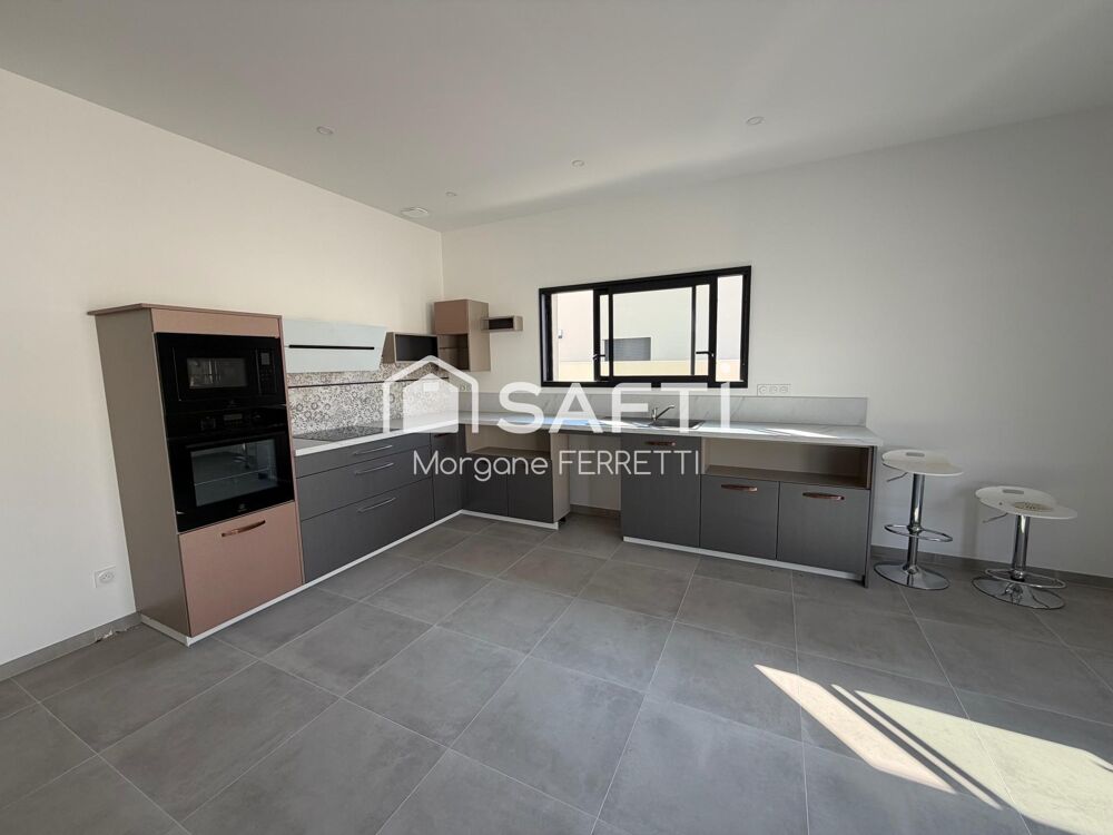 VILLA 95 M² AVEC GARAGE ET PISCINE SUR TERRAIN DE 414 M²