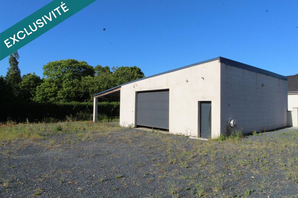 Grand garage 120 m² sur terrain de 1000 m²