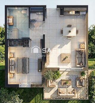  Appartement � vendre 2 pi�ces 43 m�