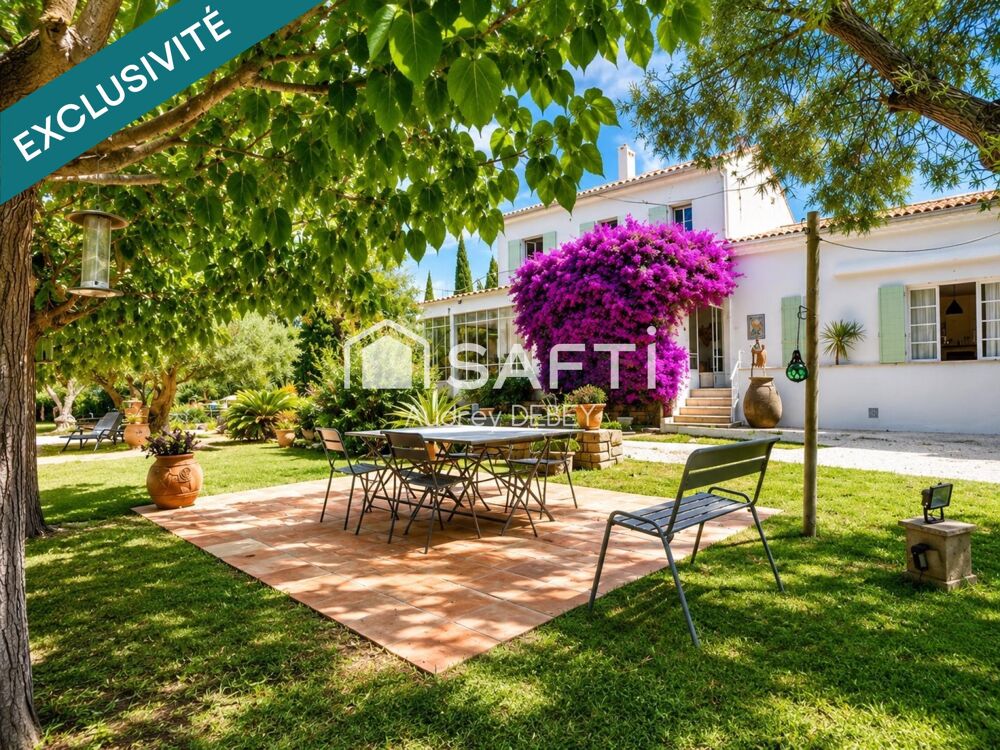 Vente Maison SANARY-SUR-MER – 3 666 M² DE NATURE, PISCINE ET CHARME À QUELQUES MINUTES DU PORT Sanary-sur-mer