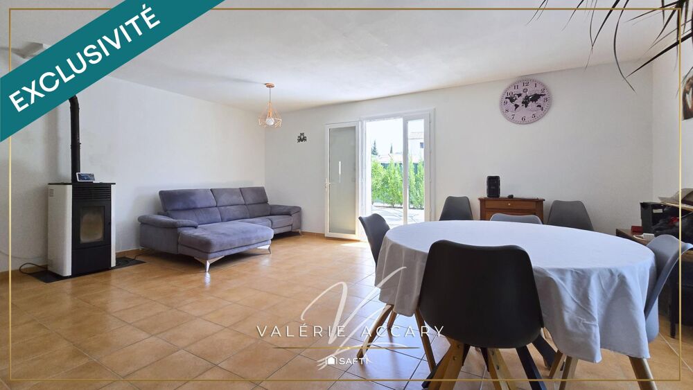 Vente Maison Rocbaron : Maison individuelle de 87 m² sur un terrain de 400 m² avec 3 chambres, piscine, garage… Rocbaron