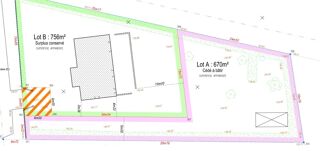  Terrain � vendre 670 m�