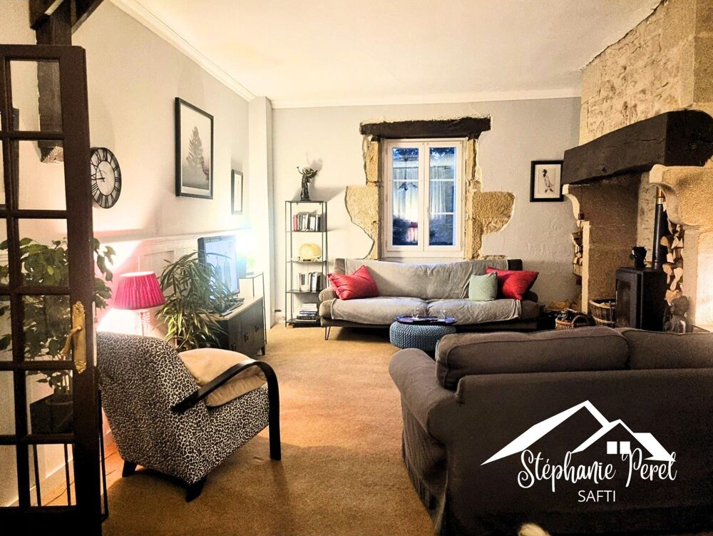Maison de maître de caractère  220 m² rénovés, meublés et prêts à vivre ou exploiter, au coeur de la Corrèze verte