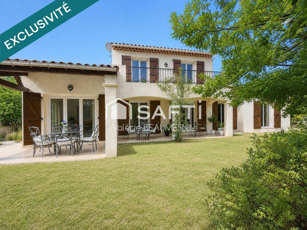 Villa provençale 6 pièces  165 m²  Piscine  Terrain 3 080 m²  Bagnols-en-Forêt