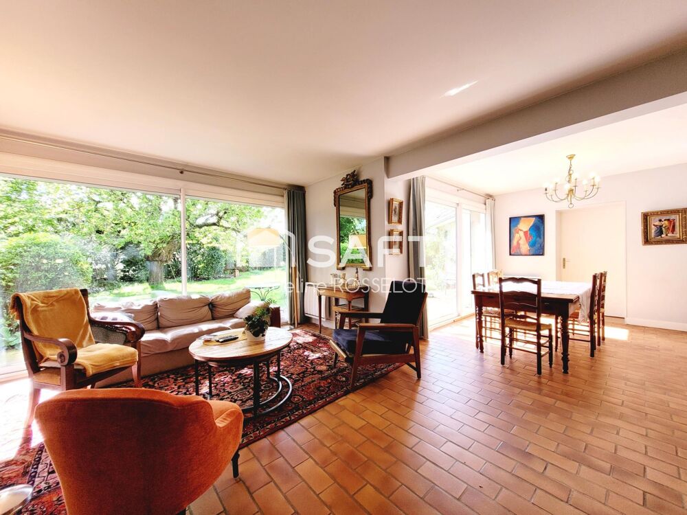 Maison d'architecte - vie de plain-pied  6 chambres