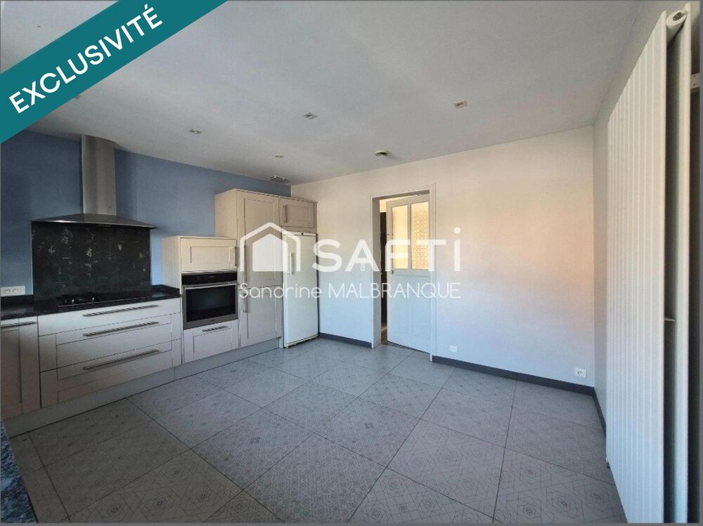 Maison individuelle de type fermette de 155 m2 ,4 chambres, jardin, hangar et dépendances