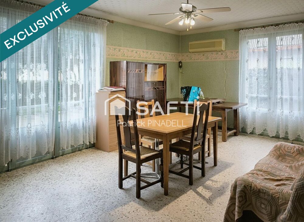 Vente Maison Maison plain-pied 4 faces, 4 chambres, salon, cuisine le tout sur une parcelle de 555 m² Latour-de-france