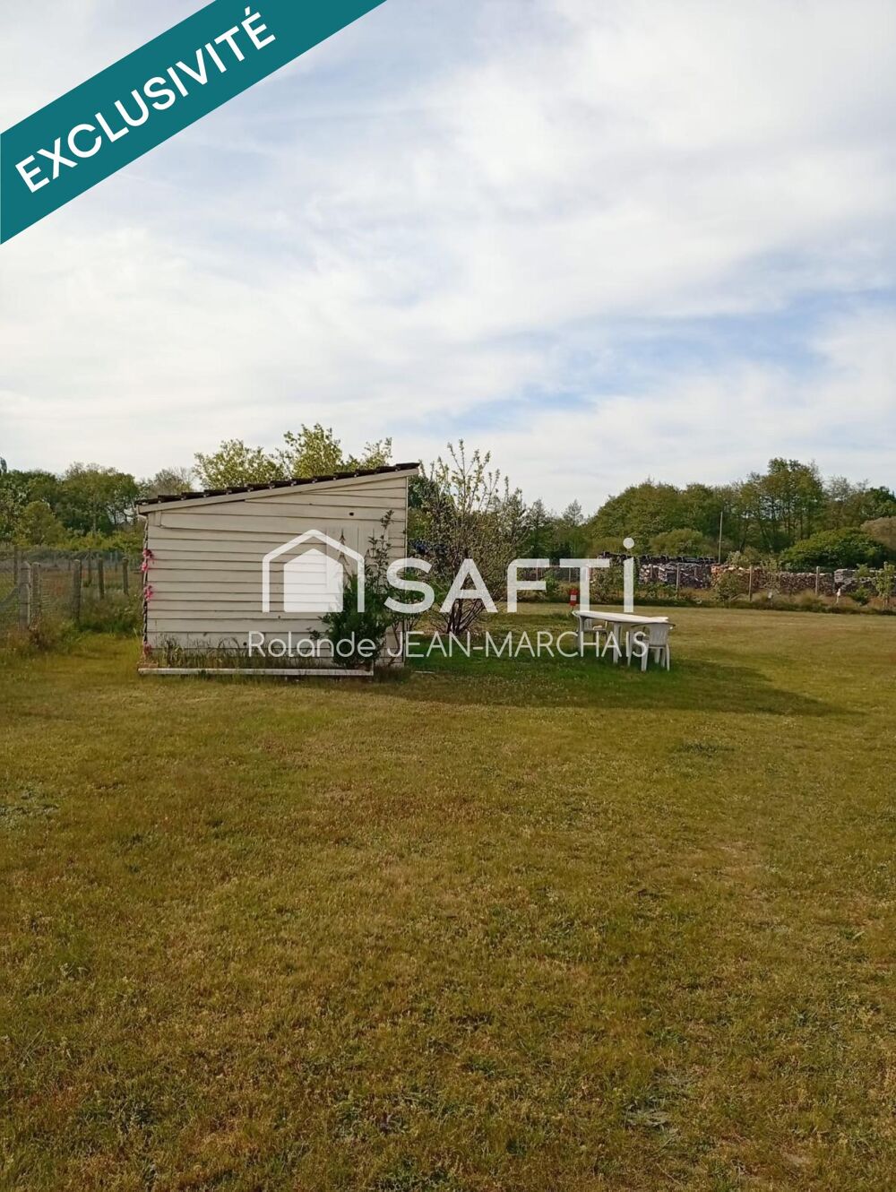 Vente Terrain Beau terrain de loisirs de 3700 m2 ! Les bordes