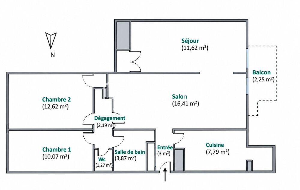 Vente Appartement DERNIER ETAGE ( 4 eme ) Lyon 8