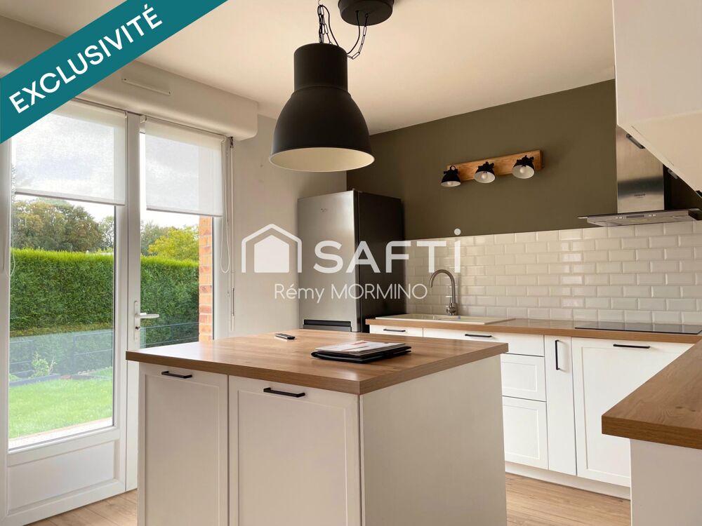 Vente Maison ? Nouveauté à ne pas manquer ! Découvrez cette belle maison de 95 m² entièrement rénovée,  jardin exposé plein Sud. Abbeville
