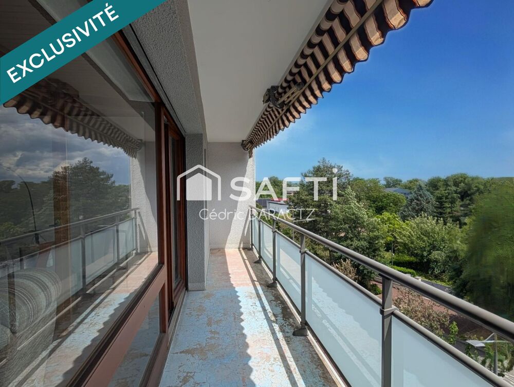 T3 lumineux avec balcon et garage  vue Mont-Blanc
