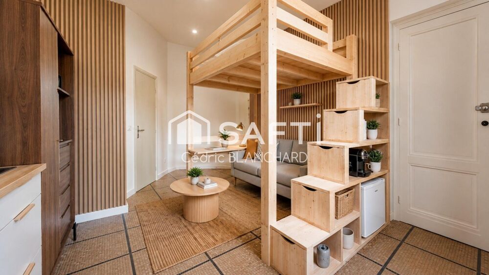 Studio rénové avec CAVE en souplex à Bordeaux
