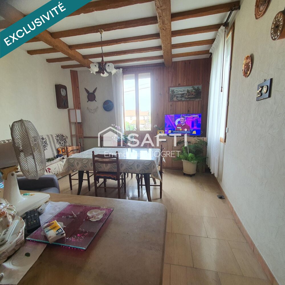 Vente Maison Maison de 98 m², 3 ch, espace de vie spacieux avec garage pour camping car Saint-vallier