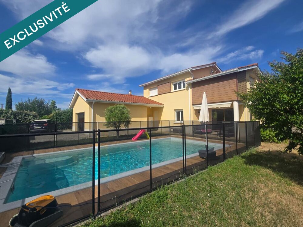 Maison familiale dexception avec piscine  Calme absolu à Montagny (69700)