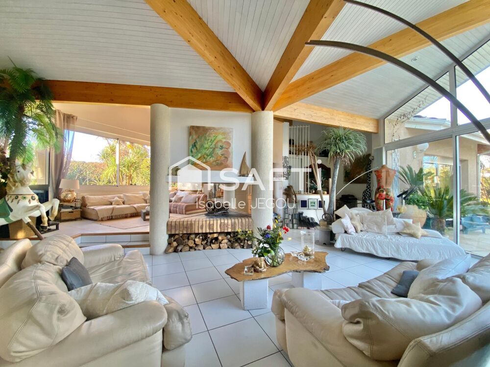 Vente Maison La campagne proche du centre ville de La Teste Belle Villa d'Architecte avec sa Dépendance La teste-de-buch