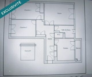  Appartement � vendre 3 pi�ces 73 m�