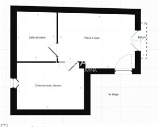  Appartement à vendre 4 pièces 52 m²