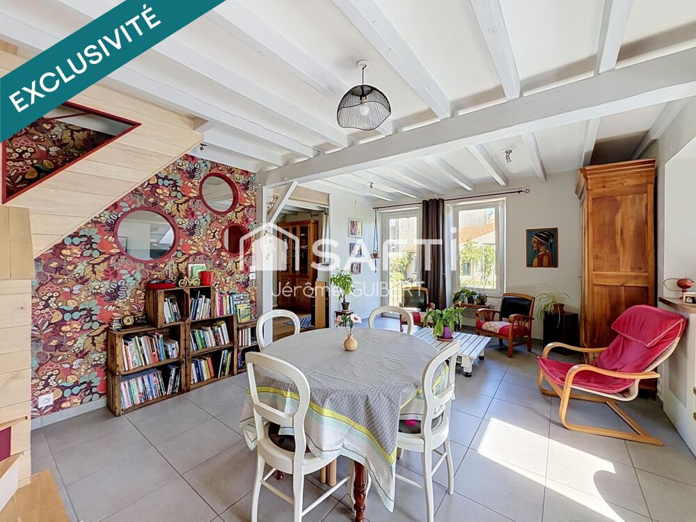 Vente Maison Belle maison de caractère rénovée – 145 m² – 4 chambres – Terrain 566 m² Bressuire