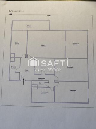  Appartement � vendre 4 pi�ces 78 m�