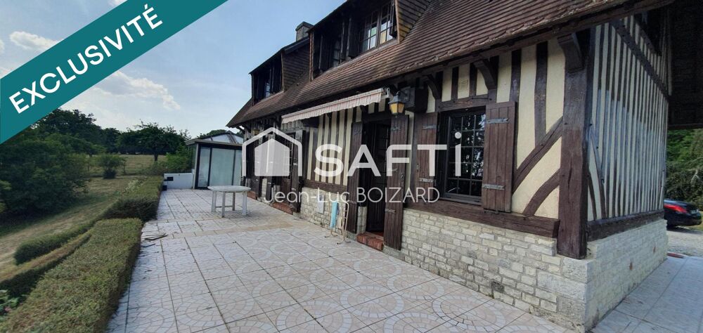 Vente Maison MAISON NORMANDE LEBAS SUR 4 HECTARES AVEC VUE PANORAMIQUE Mezidon vallee d auge