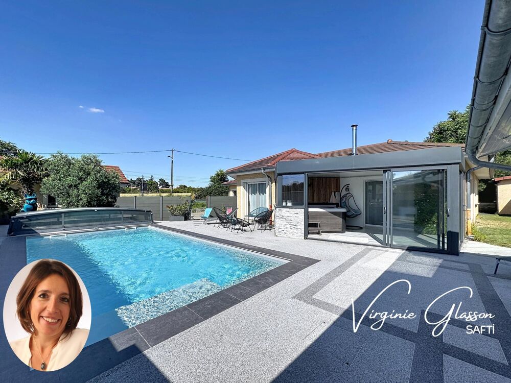 Vente Maison Maison de plain pied 4ch, piscine Heyrieux