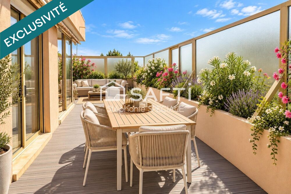 Vente Appartement LE CANNET – CORNICHE DU PARADIS | 2 PIÈCES AVEC TERRASSE DE 33 M², PISCINE ET GARAGE Le cannet
