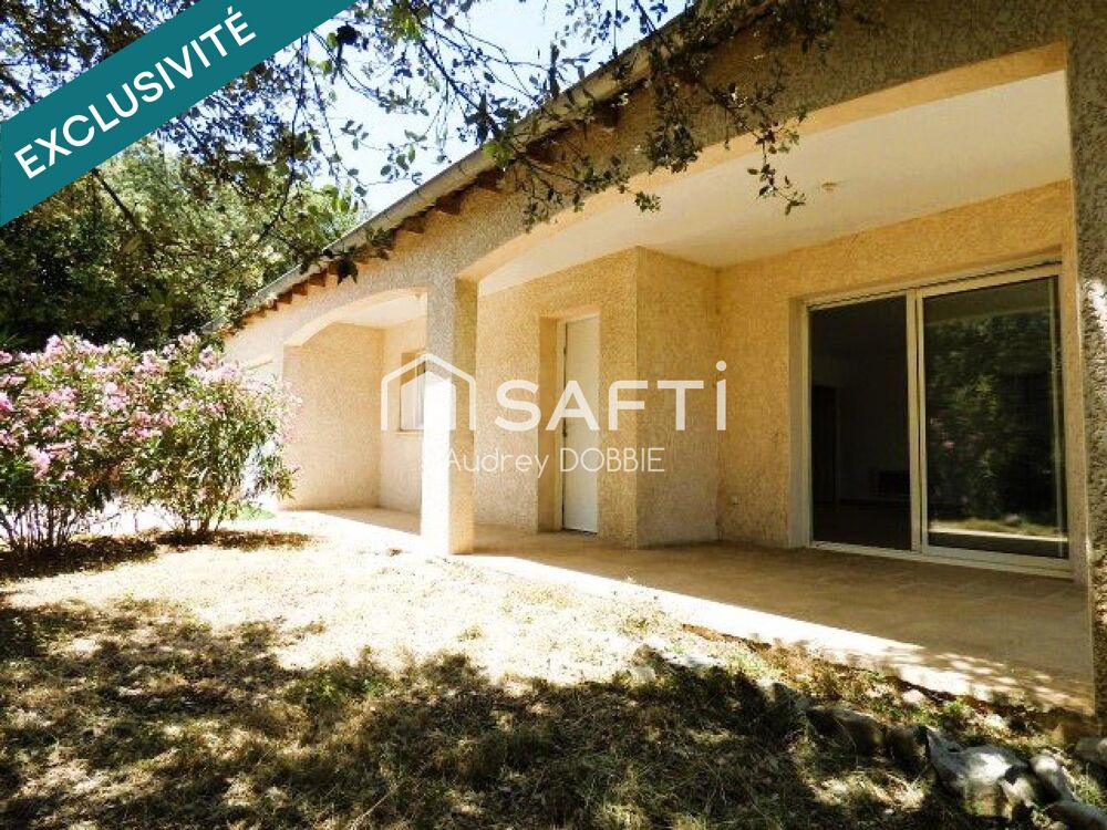 Vente Maison 07140 Les Vans : Maison de plain pied de 95m² sur 1830m² de terrain Les vans