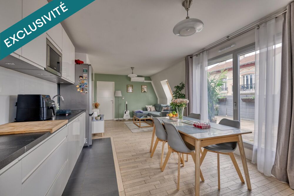 Vente Appartement 4 pièces avec terrasse de 22m² quartier des fleurs Alfortville
