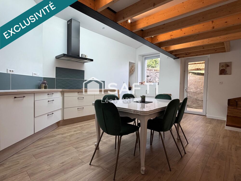 Vente Maison Maison de bourg - 92m2 - 2 chambres - Jardin Le may-sur-evre