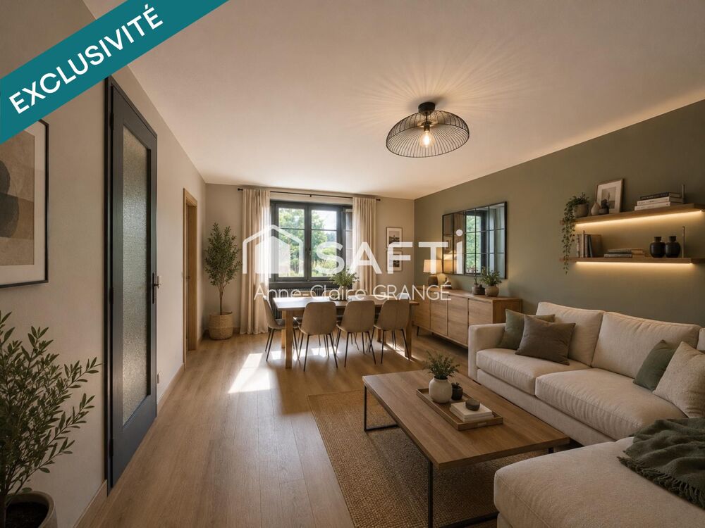 Maison à réinventer  De beaux volumes et un véritable potentiel aux portes des Alpes Mancelles